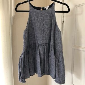 Peplum Linen top